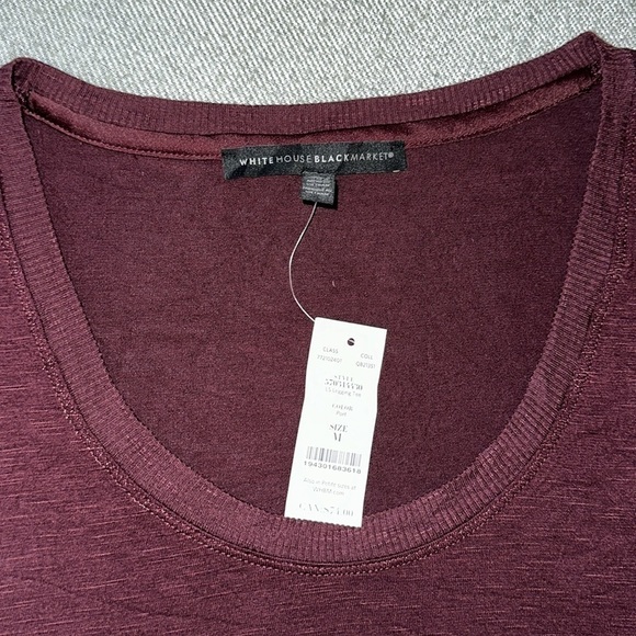 NWT White House Black  Market Long-sleeve Top - Picture 3 of 7